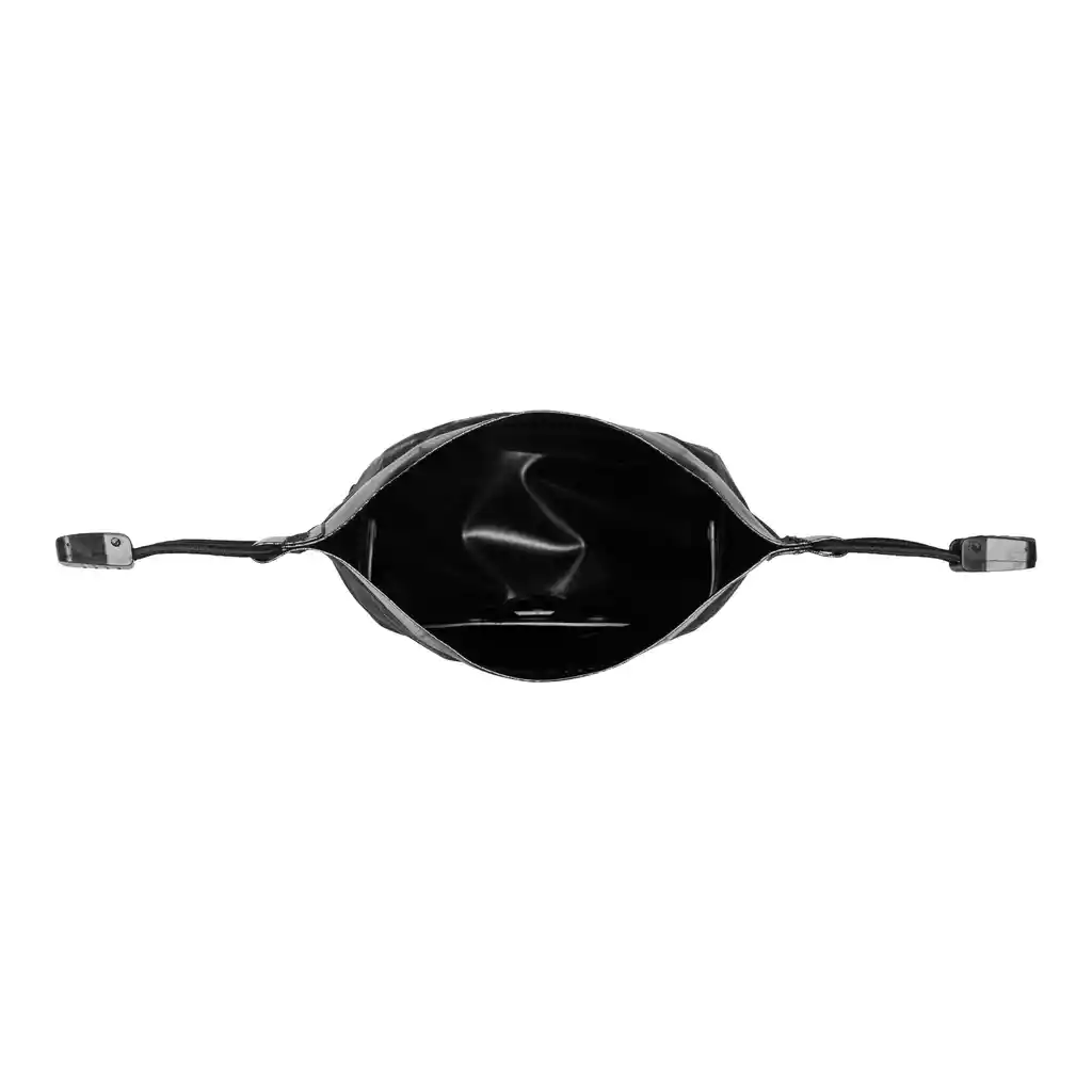ORTLIEB Micro-Bag Black Matt, borsa sottosella, vista interna, da Bag-Age