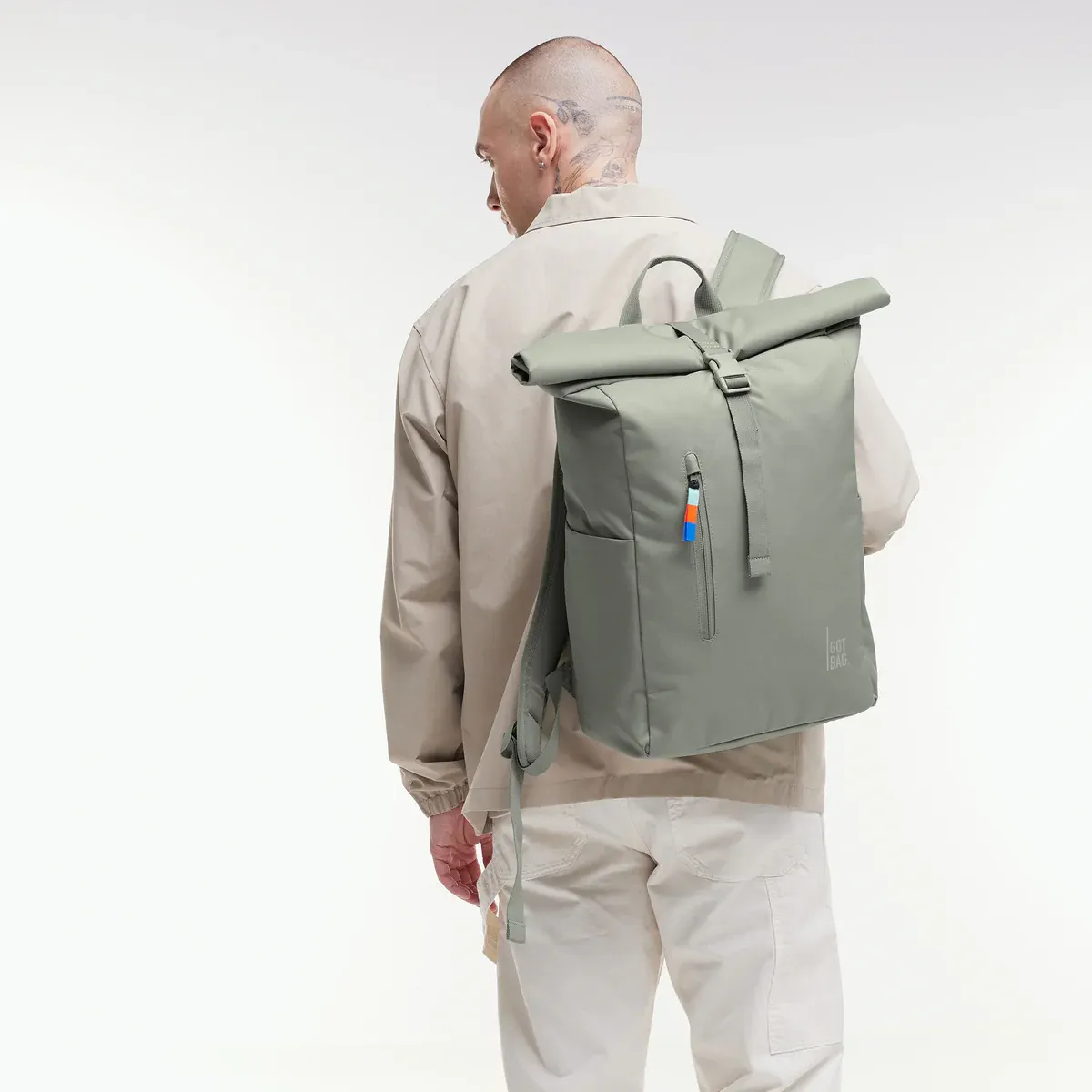GOT BAG Rolltop Easy Bass – foto lifestyle 1 | sustentável | Bag-Age