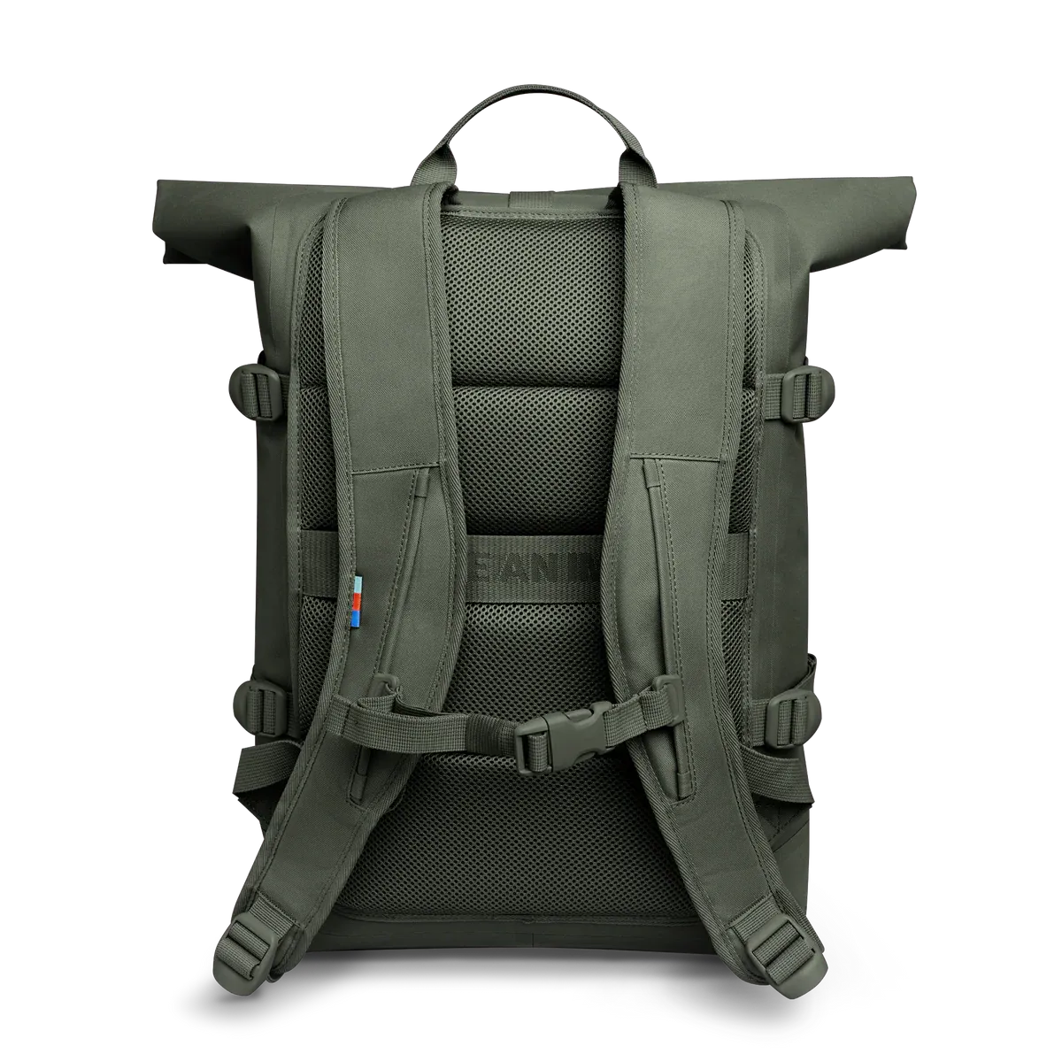 GOT BAG Rolltop 2.0 Algae – vista posteriore | sostenibile | Bag-Age