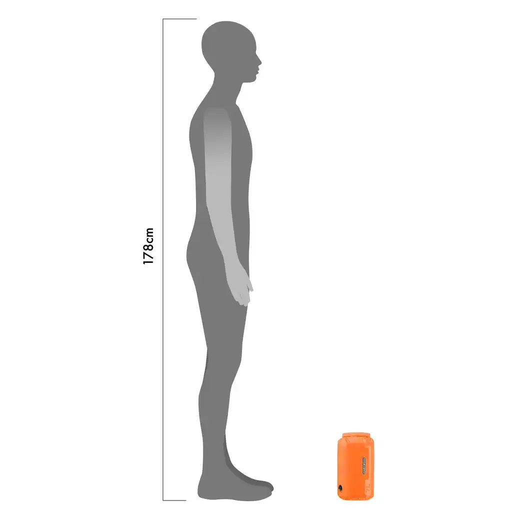 ORTLIEB Dry-Bag Light Valve Orange dry bag / packing sack, zdjęcie produktu, w Bag-Age