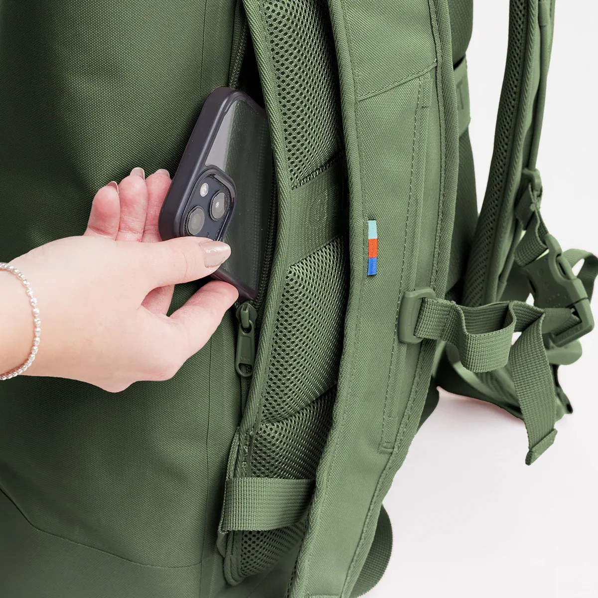 GOT BAG Rolltop Lite 2.0 Algae – vista detalhe 1 | sustentável | Bag-Age