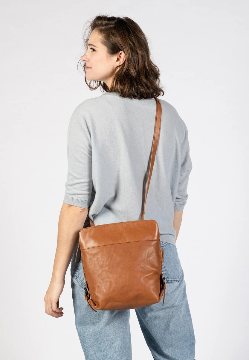 aunts & uncles Mrs. Crumble Cookie Caramel Tasche, Rückansicht, bei Bag-Age Berlin kaufen