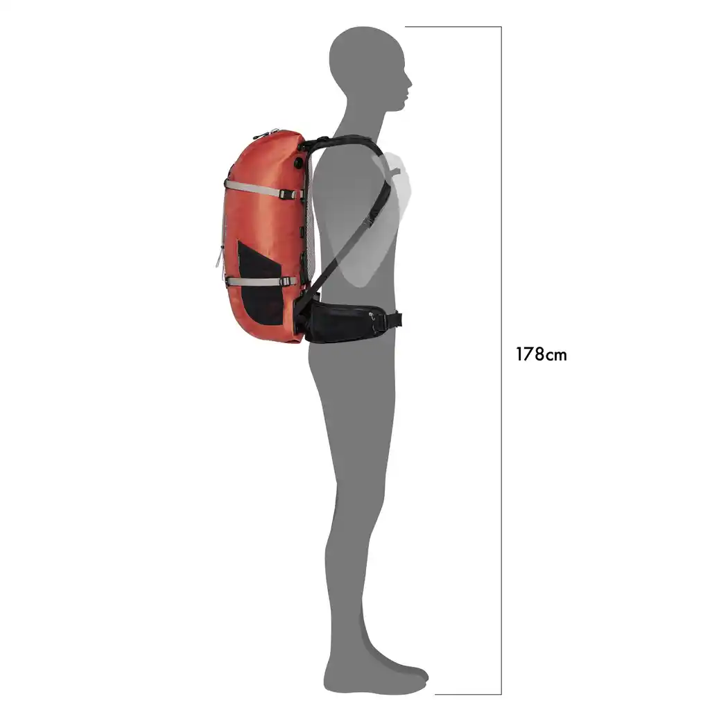 ORTLIEB Atrack Rooibos travel backpack, product image, at Bag-Age