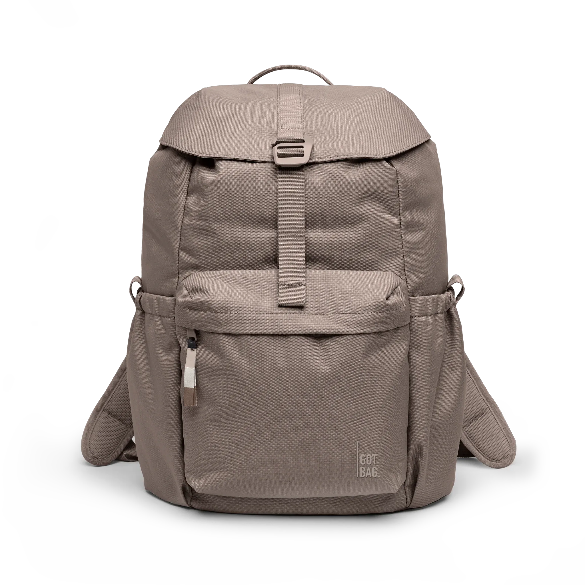 GOT BAG Flap Pack Oyster Monochrome – Vorderansicht 1 | nachhaltig | Bag-Age