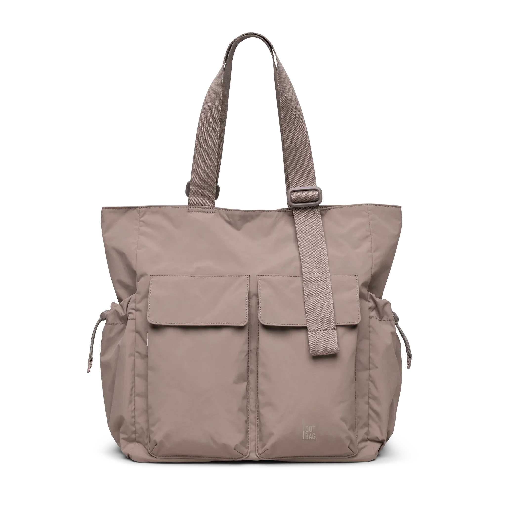 GOT BAG Mellow Tote Bag Oyster Monochrome – vista frontale 1 | sostenibile | Bag-Age
