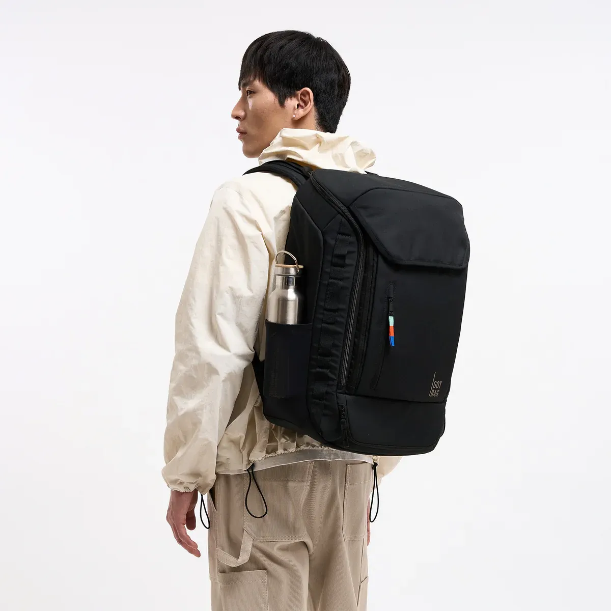 GOT BAG Pro Pack Travel Black – foto lifestyle 1 | sostenibile | Bag-Age