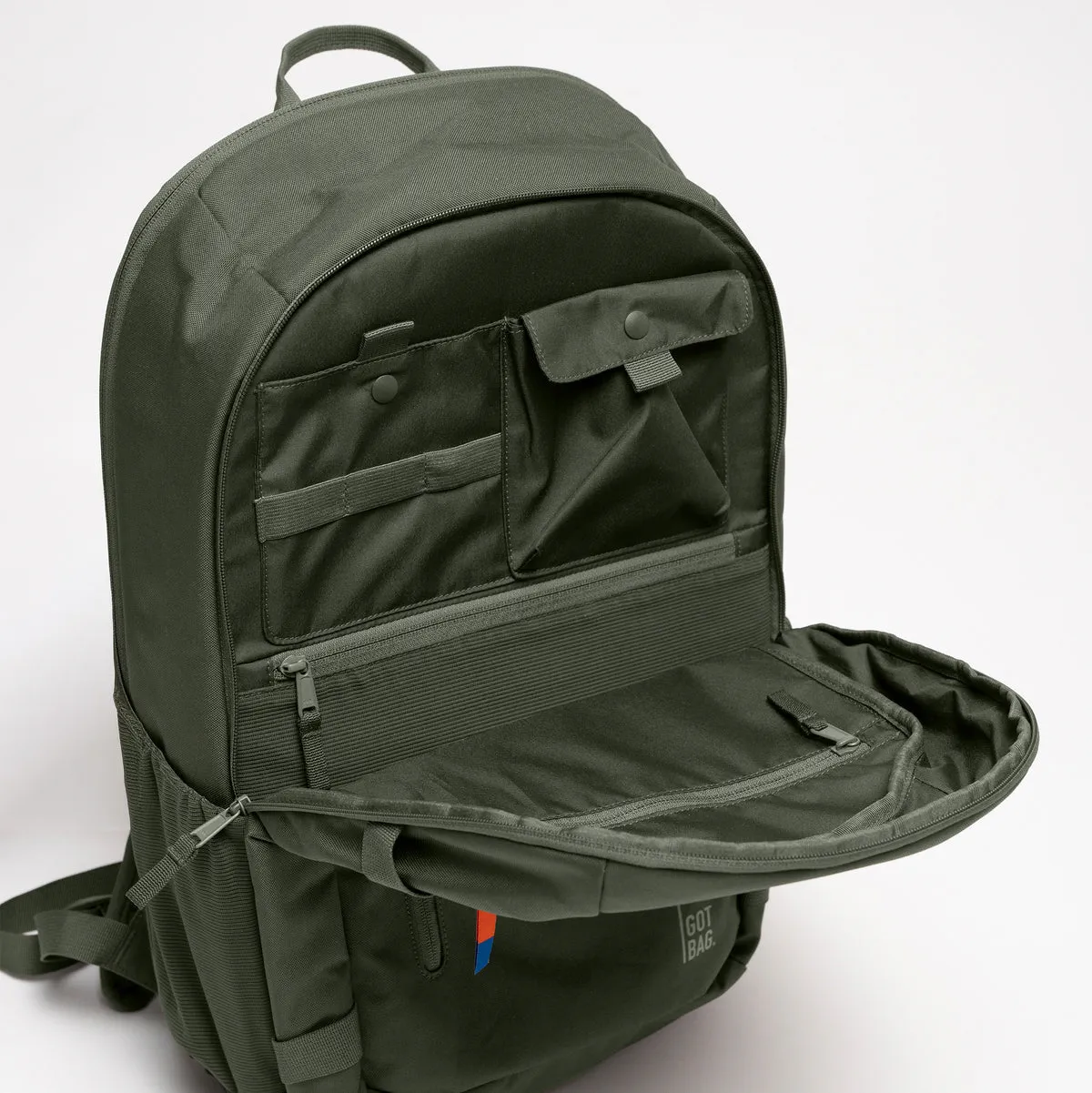 GOT BAG Hybrid Pack Algae – vista frontal 3 | sustentável | Bag-Age