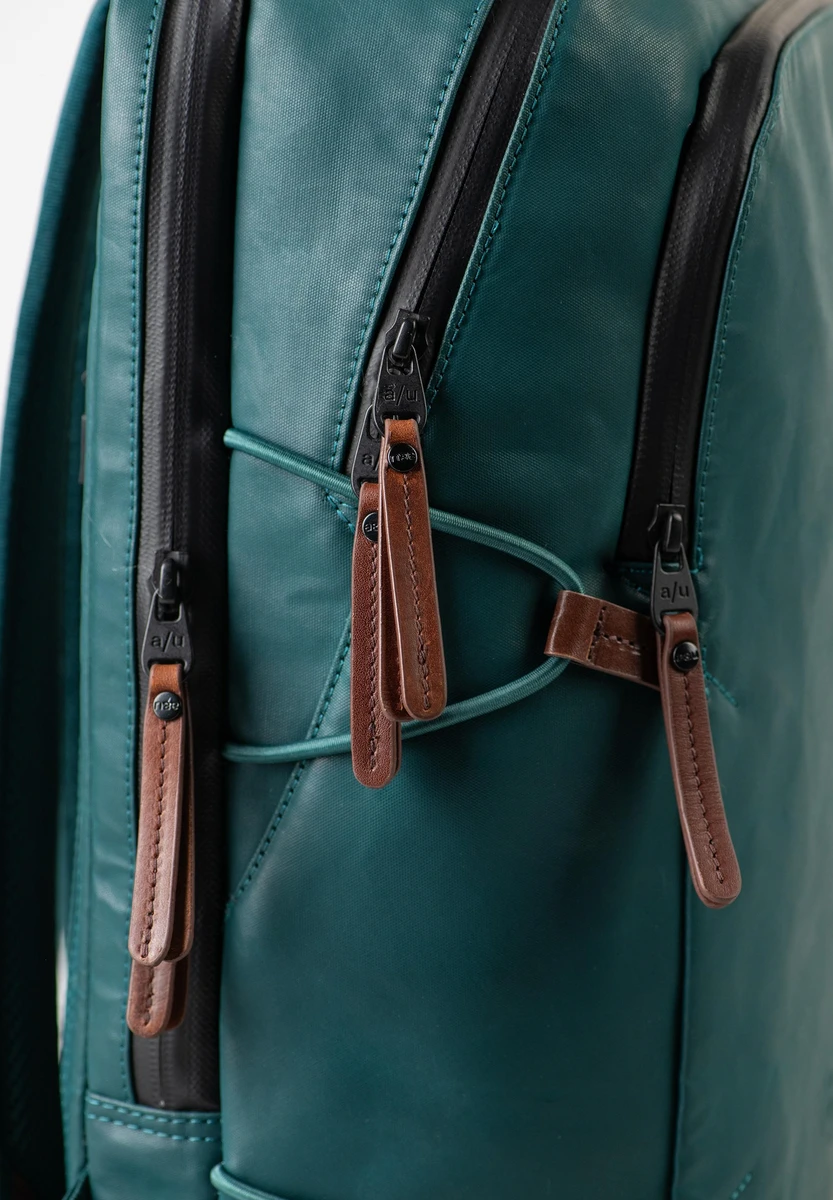 aunts & uncles Kawaguchi Transformative Teal sac, vue arrière, chez Bag-Age Berlin