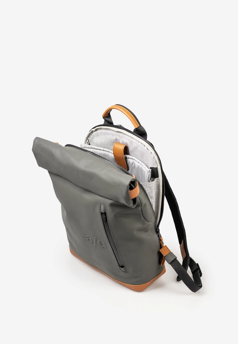 Aunts & Uncles Wakayama Gravity Grey – mochila – Cinzento – vista traseira 7
