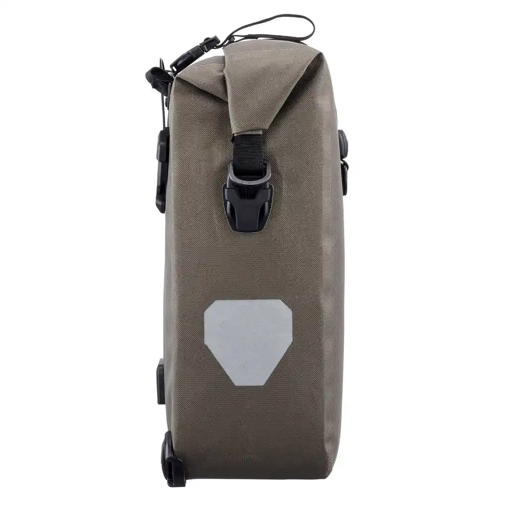 ORTLIEB Gravel-Pack Single Dark Sand, borsa bici, vista laterale, da Bag-Age
