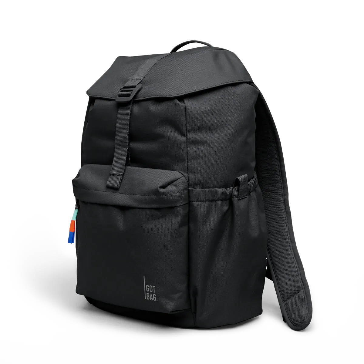 GOT BAG Flap Pack Black – Studiofoto | nachhaltig | Bag-Age