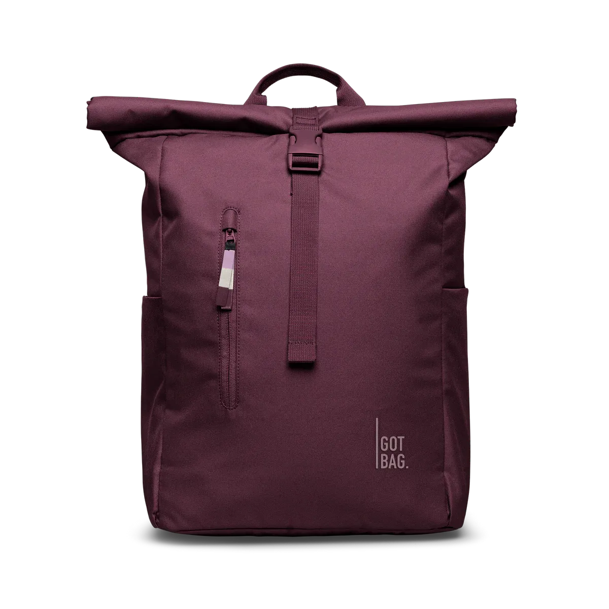 GOT BAG Rolltop Easy Kraken Monochrome – Vorderansicht 1 | nachhaltig | Bag-Age