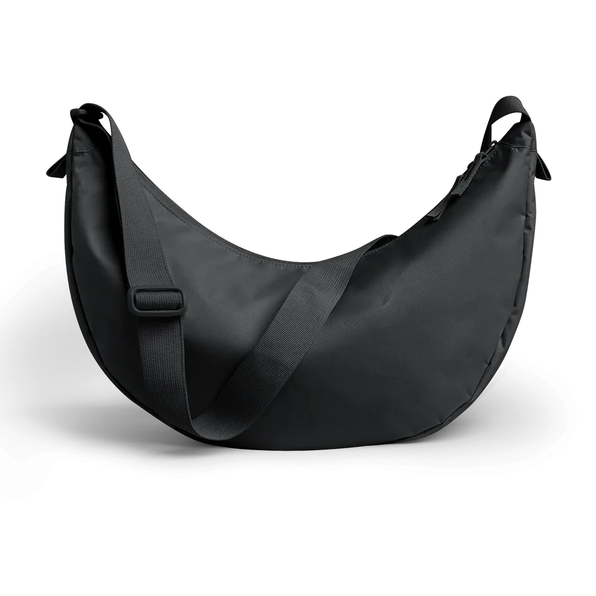 GOT BAG Moon Bag Large Black Monochrome – vista traseira | sustentável | Bag-Age