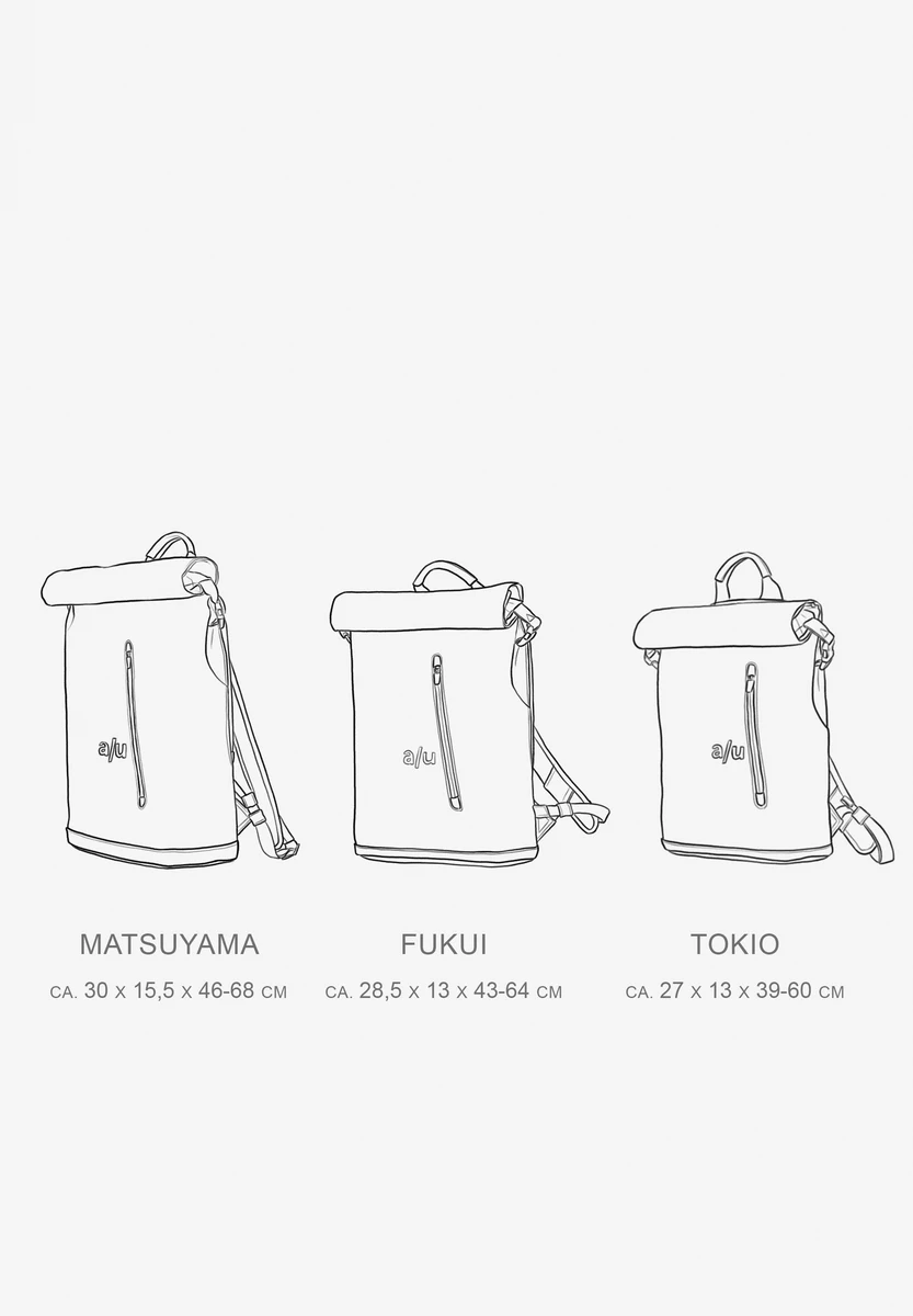 aunts & uncles Fukui Fallen Rock borsa, vista posteriore, da Bag-Age Berlin