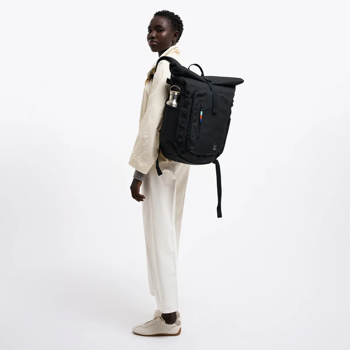 GOT BAG Rolltop Adventure Black – Lifestyle-Foto 2 | nachhaltig | Bag-Age