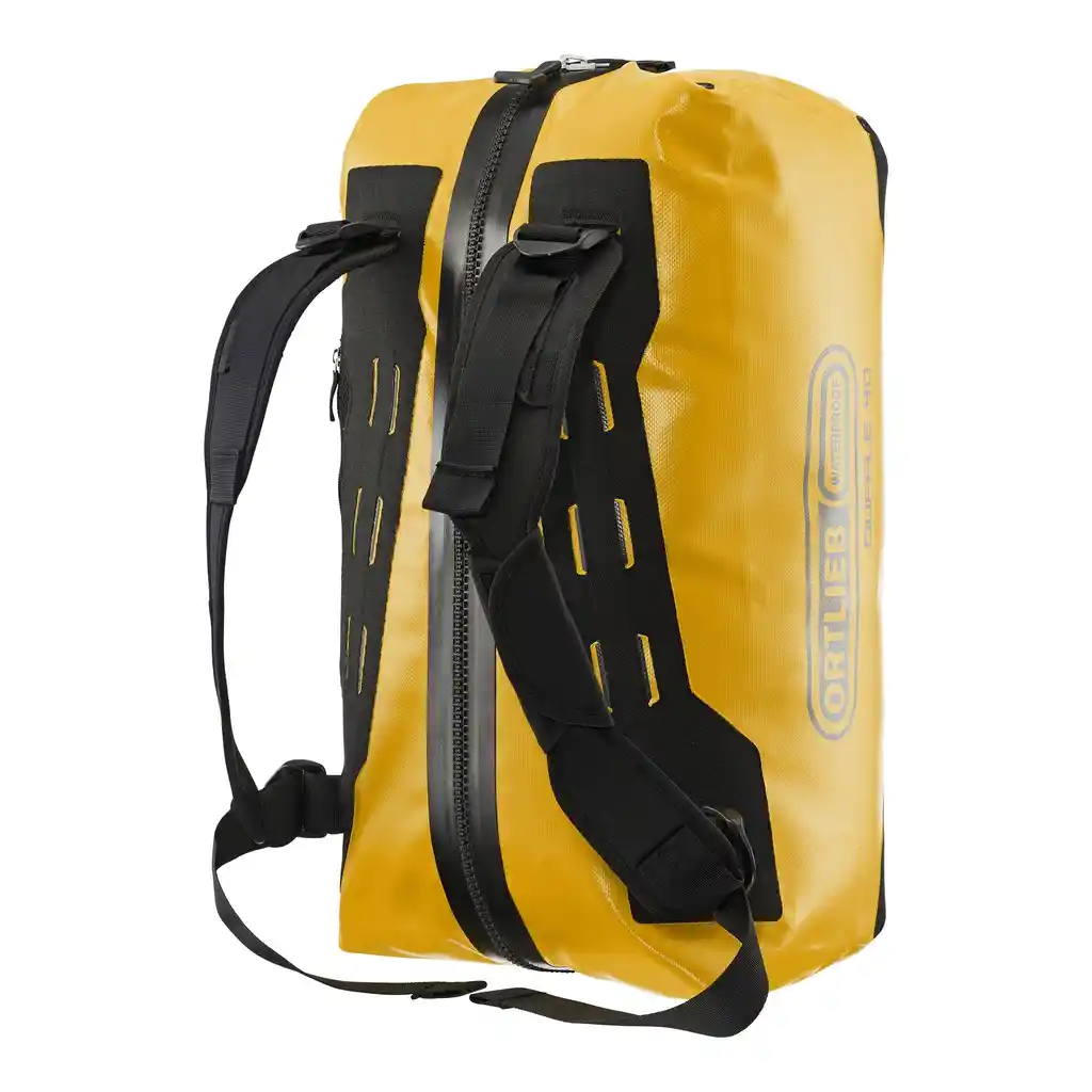 ORTLIEB Duffle Sun Yellow, duffle / travel bag, vue de face, chez Bag-Age