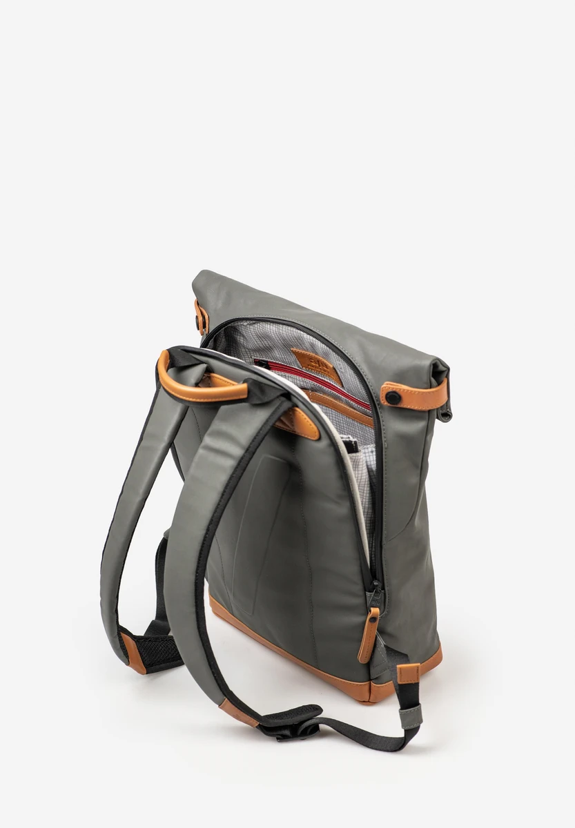 Aunts & Uncles Wakayama Gravity Grey – mochila – Cinzento – vista traseira 6
