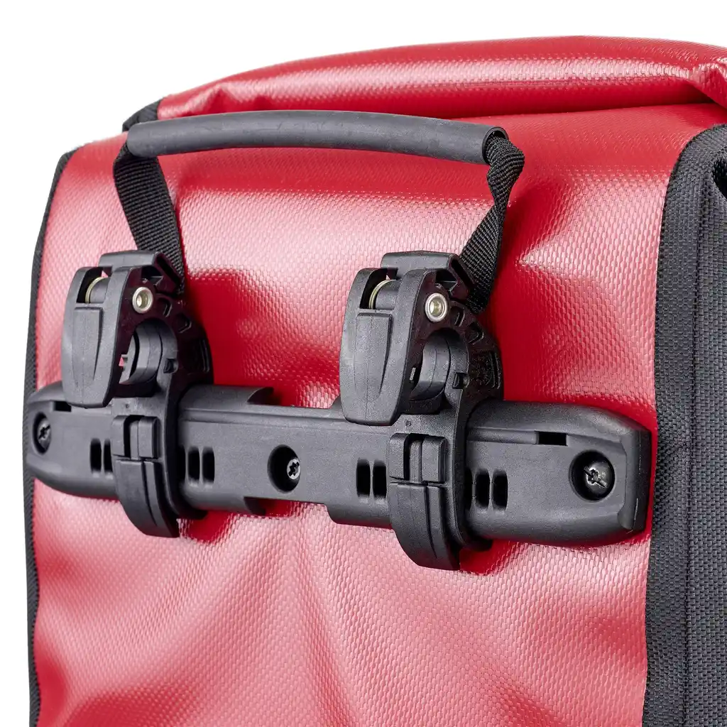 ORTLIEB Sport-Roller Core Red Fahrradtasche, Detailansicht, bei Bag-Age