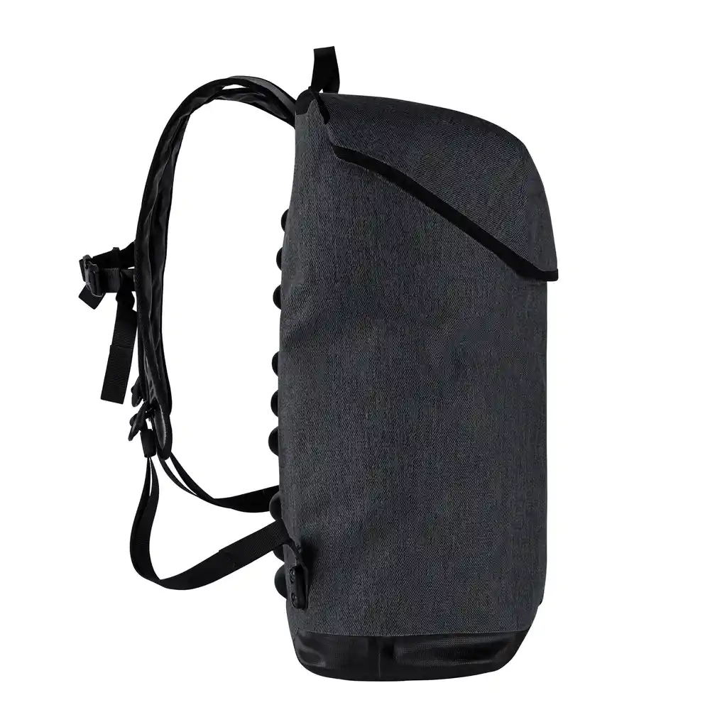 ORTLIEB Soulo Ebony, mochila, vista lateral, na Bag-Age
