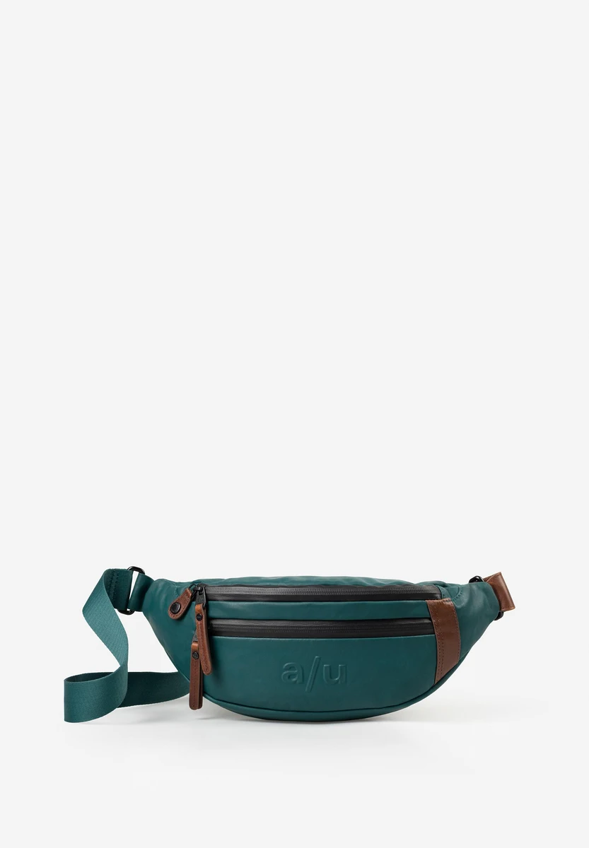 aunts & uncles Ichikawa Transformative Teal tas, vooraanzicht, bij Bag-Age Berlin