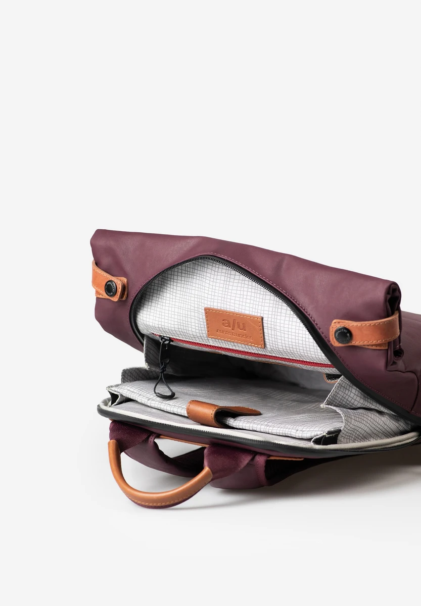 aunts & uncles Wakayama Cherry Laquer saco, vista traseira, na Bag-Age Berlin