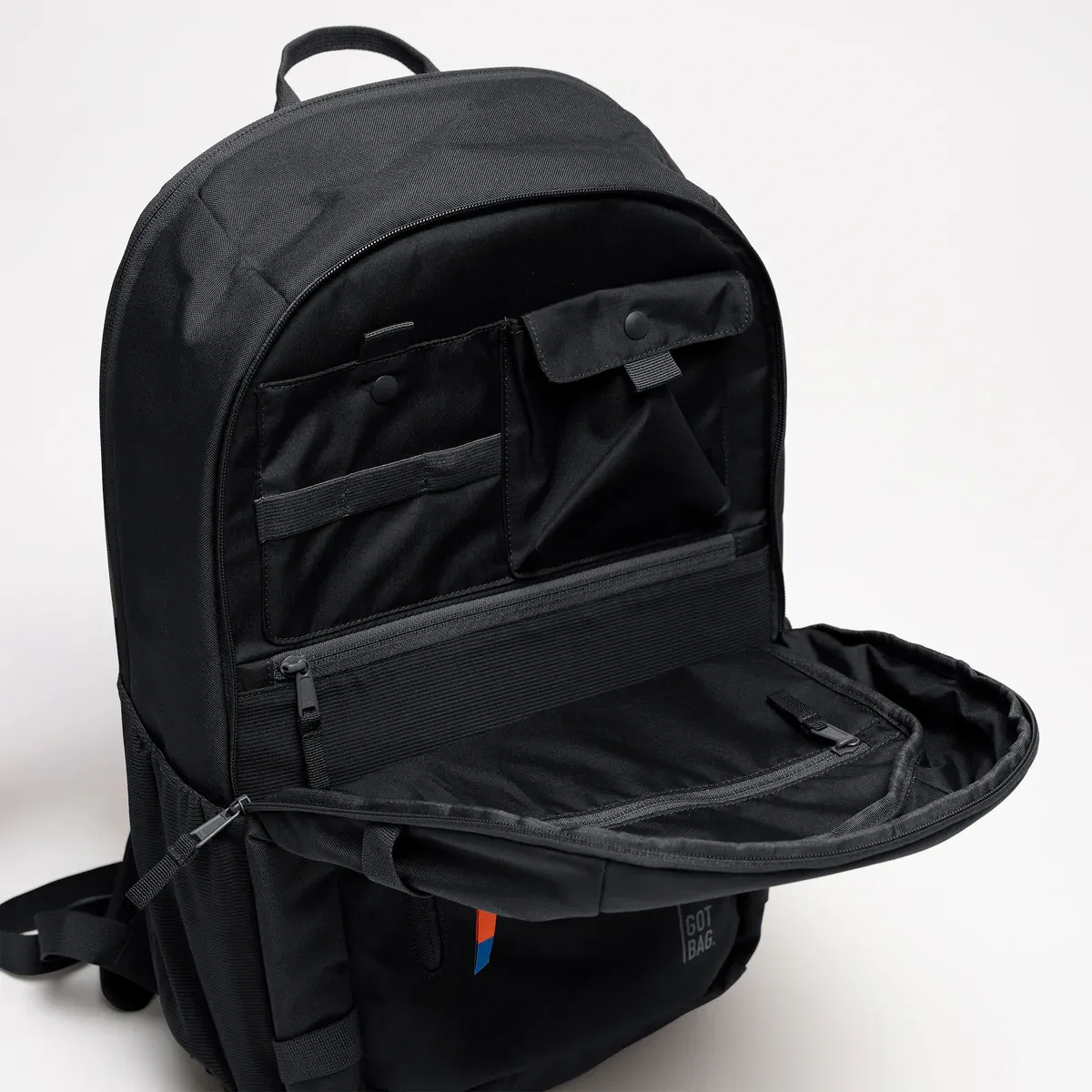 GOT BAG Hybrid Pack Black – Vorderansicht 3 | nachhaltig | Bag-Age