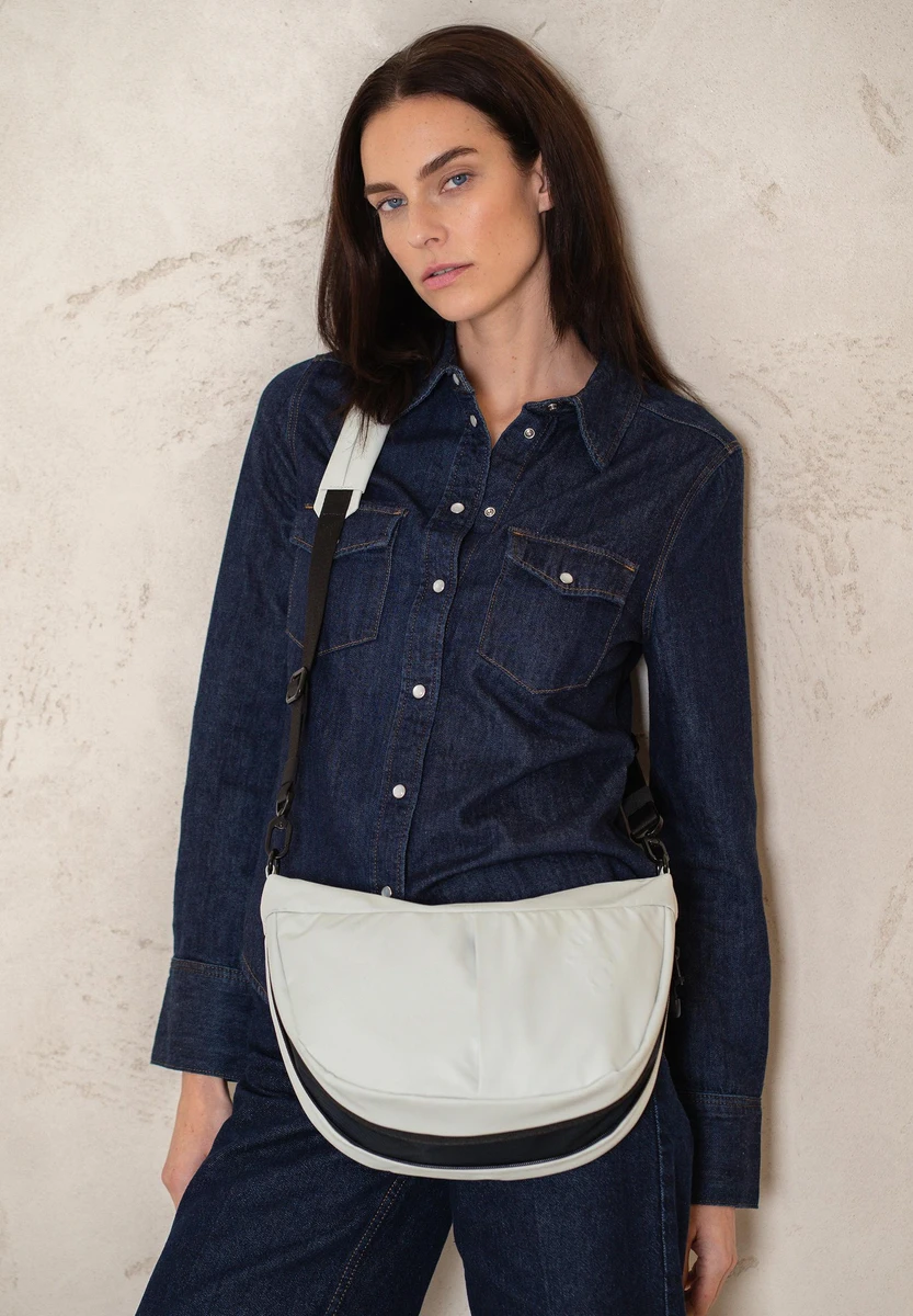 Aunts & Uncles Toyo RE lite Cloud Nine – sac à épaule – Blanc/Beige – vue produit 10