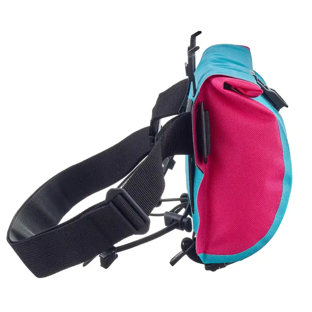 ORTLIEB Handlebar-Pack Plus Black stuurtas, zijaanzicht, bij Bag-Age