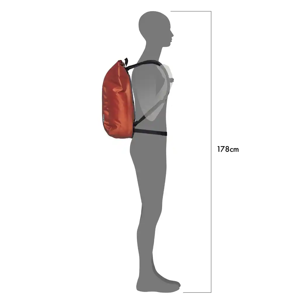 ORTLIEB Velocity Rooibos rugzak, productafbeelding, bij Bag-Age