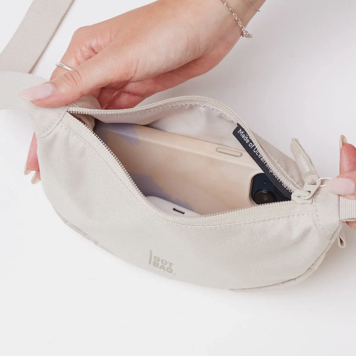 GOT BAG Moon Bag Mini Soft Shell – open weergave | duurzaam | Bag-Age
