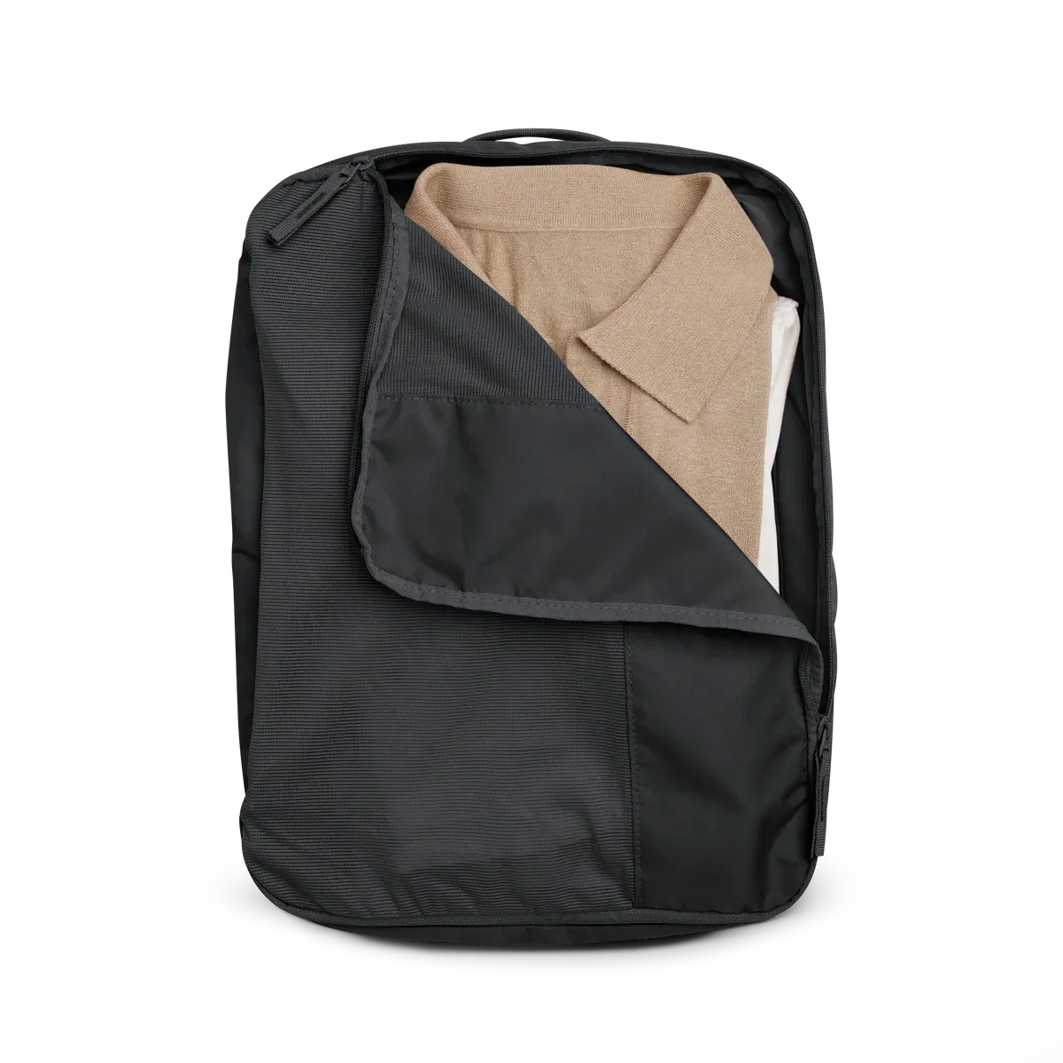 GOT BAG Pro Pack Travel Black – vista aperta 3 | sostenibile | Bag-Age