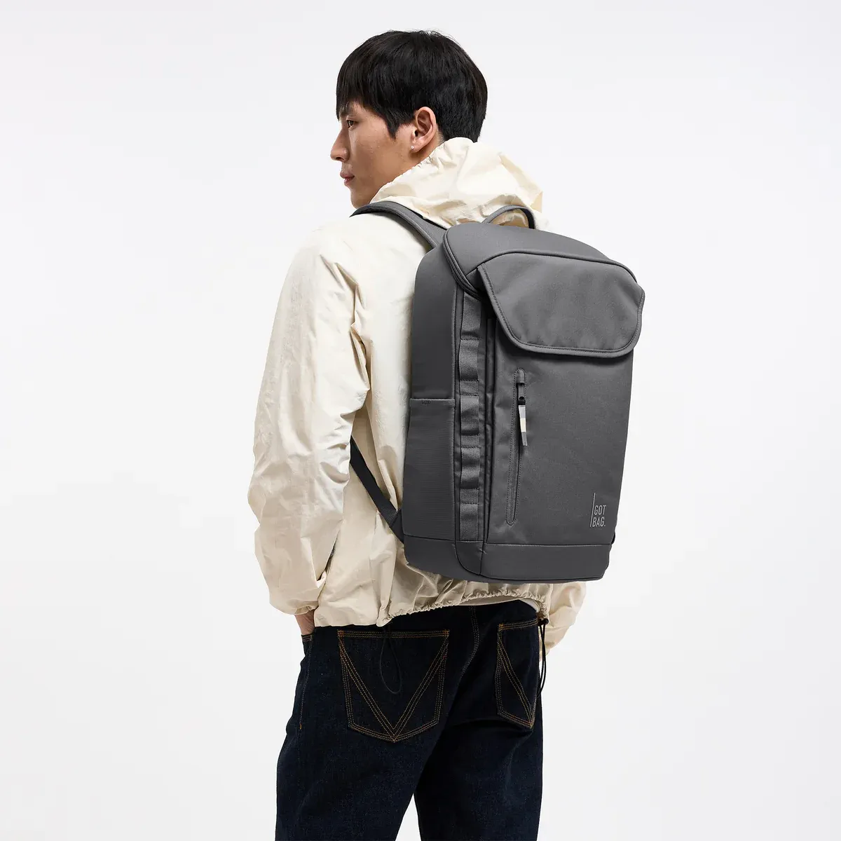 GOT BAG Pro Pack Shark Monochrome – lifestyle photo 1 | sustainable | Bag-Age