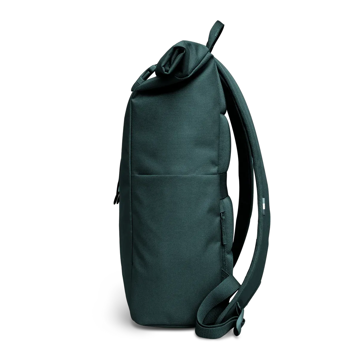 GOT BAG Rolltop Easy Sea Teal Monochrome – Seitenansicht 1 | nachhaltig | Bag-Age
