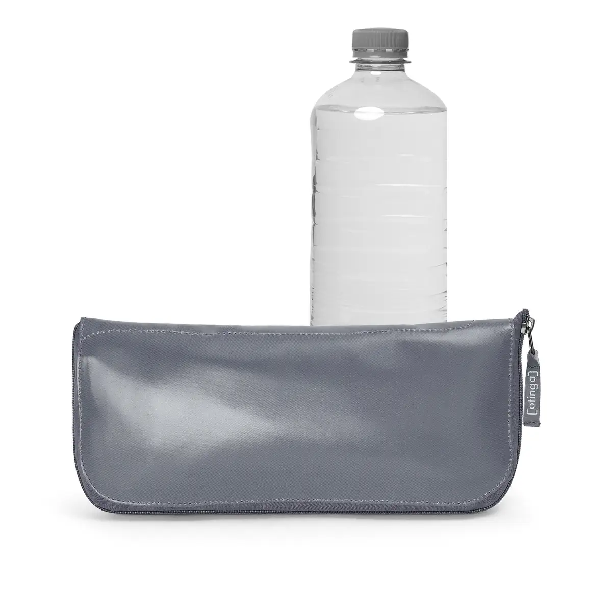 otinga Shopper V3 shiny-graphit-grau für pendolarismo e uso quotidiano in città - 100% impermeabile, certificato Fair Trade, bei Bag-Age Berlin.