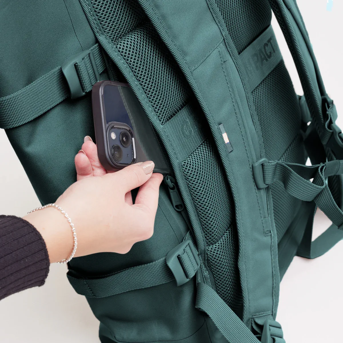 GOT BAG Rolltop 2.0 Sea Teal Monochrome – imagem de produto 2 | sustentável | Bag-Age