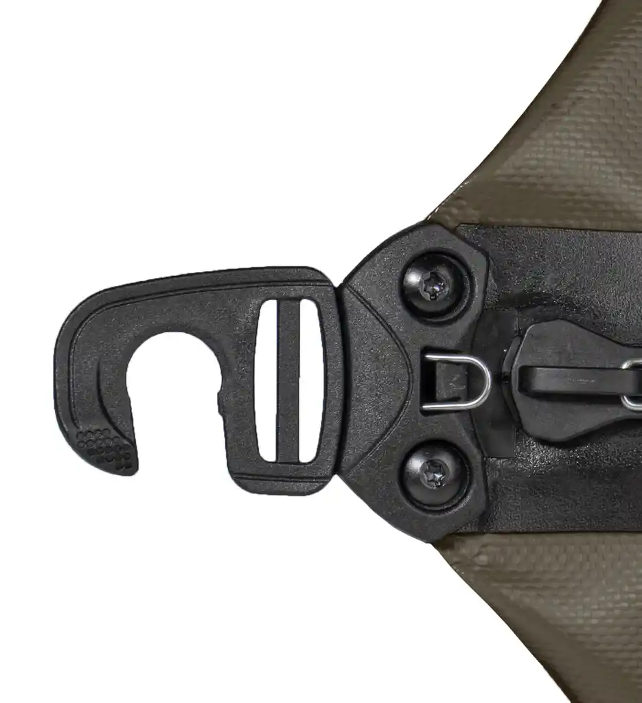 ORTLIEB Duffle Olive duffle / travel bag, detail view, at Bag-Age