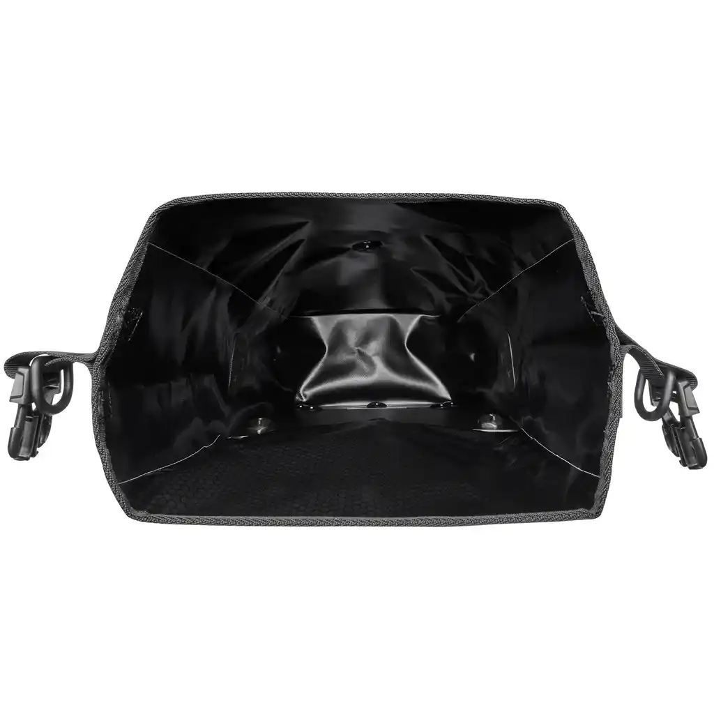 ORTLIEB Gravel-Pack Black Matt Fahrradtasche, Innenansicht, bei Bag-Age