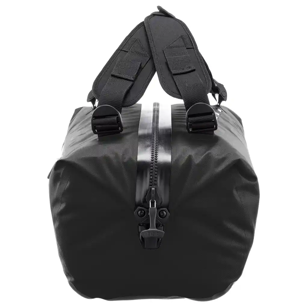 ORTLIEB Duffle Lite Black, duffle / travel bag, vue latérale, chez Bag-Age