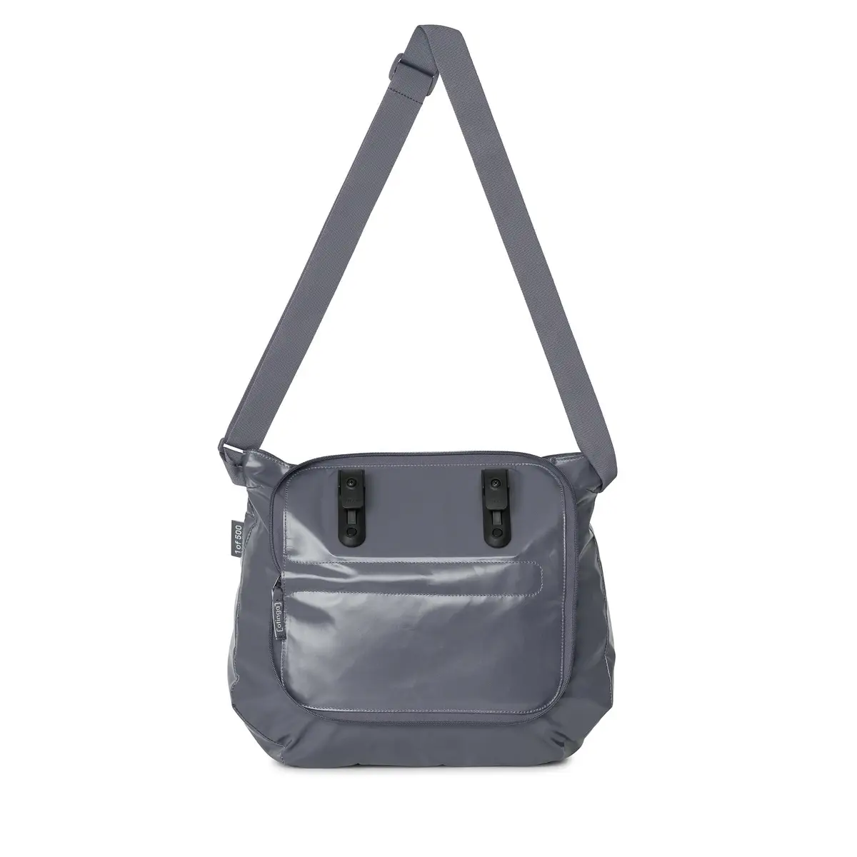 otinga Shopper V3 shiny-graphit-grau, tessuto PES riciclato, rivestito in PU, 100% impermeabile, zaino bei Bag-Age Berlin.