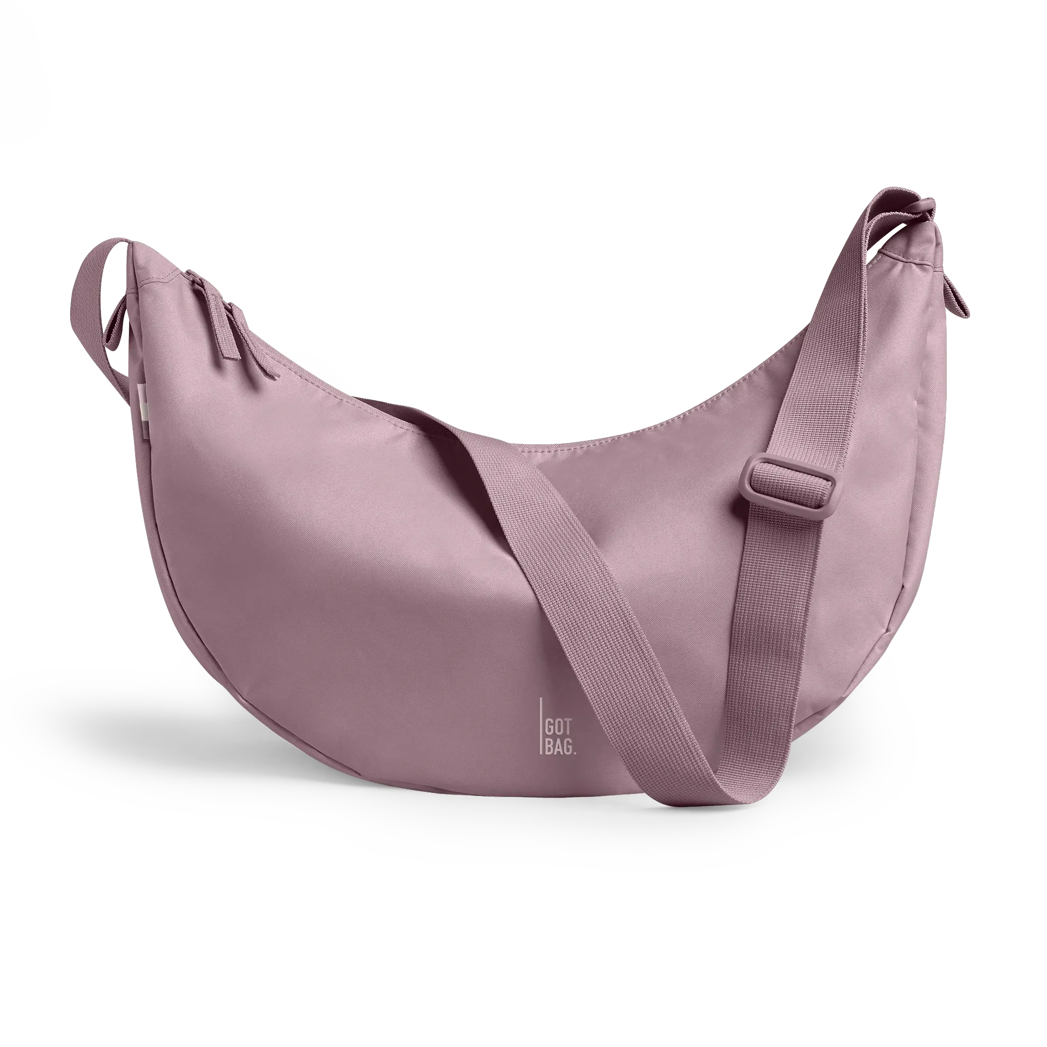 GOT BAG Moon Bag Large Calamary Monochrome – vista frontal 1 | sustentável | Bag-Age