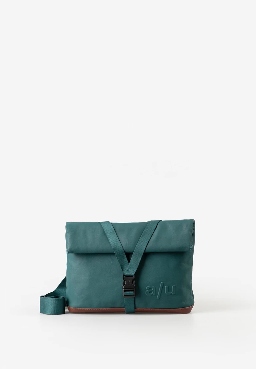 aunts & uncles Yao Transformative Teal borsa, vista frontale, da Bag-Age Berlin