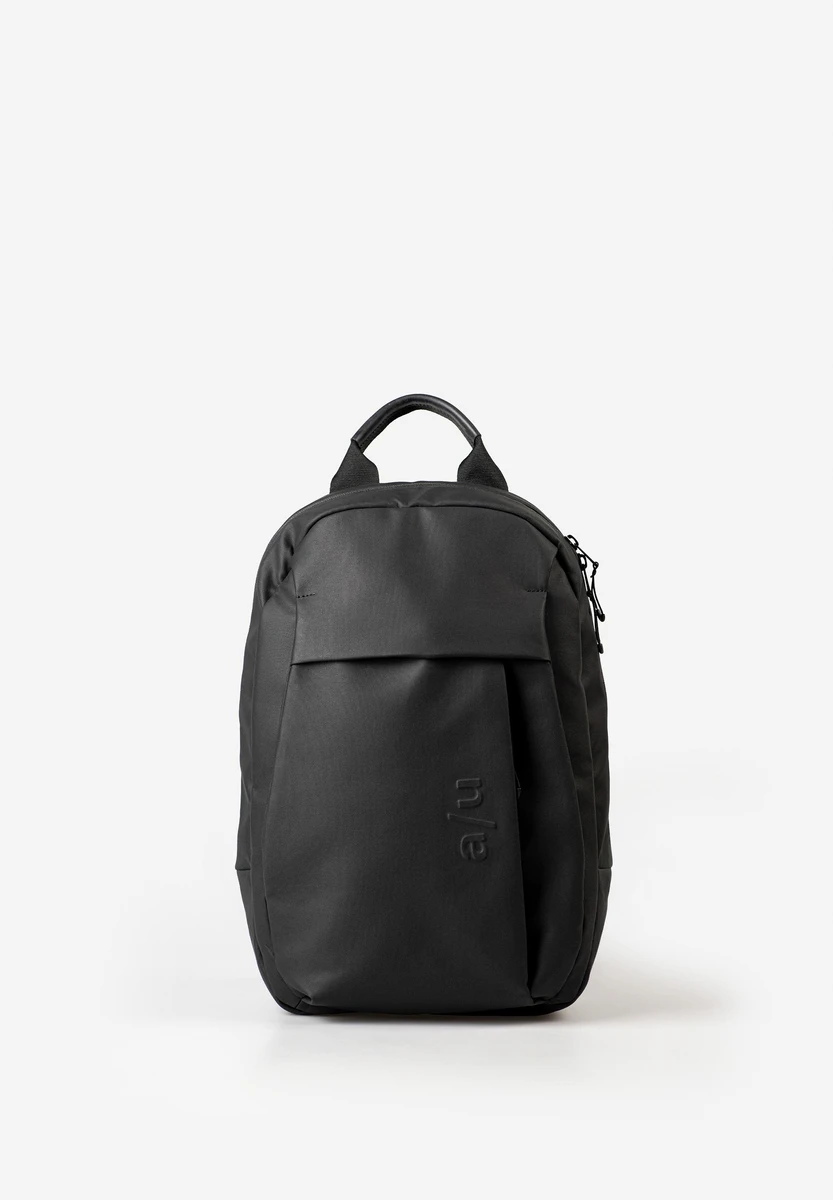 aunts & uncles Toshimoi RE Black bag, front view, at Bag-Age Berlin