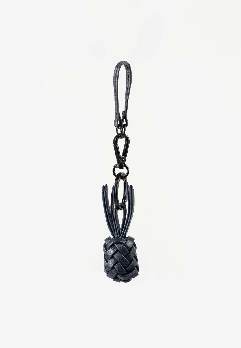 Aunts & Uncles Pineapple Charm Navy Blue – ciondolo per borsa – Blu navy – vista frontale