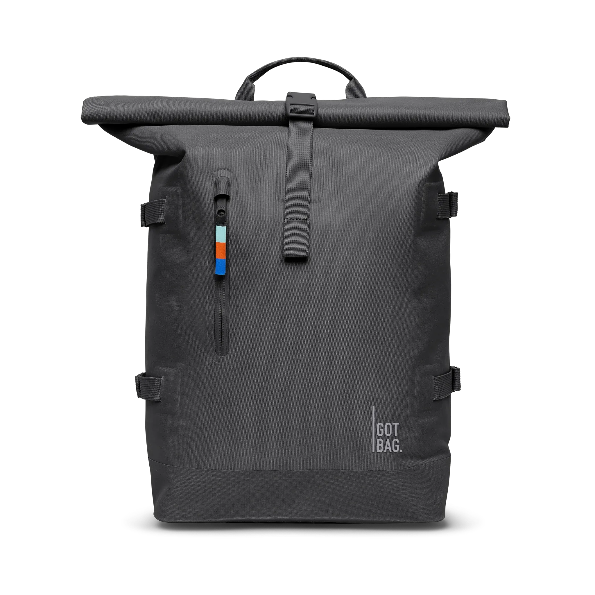 GOT BAG Rolltop 2.0 Shark – widok z przodu 1 | zrównoważona | Bag-Age