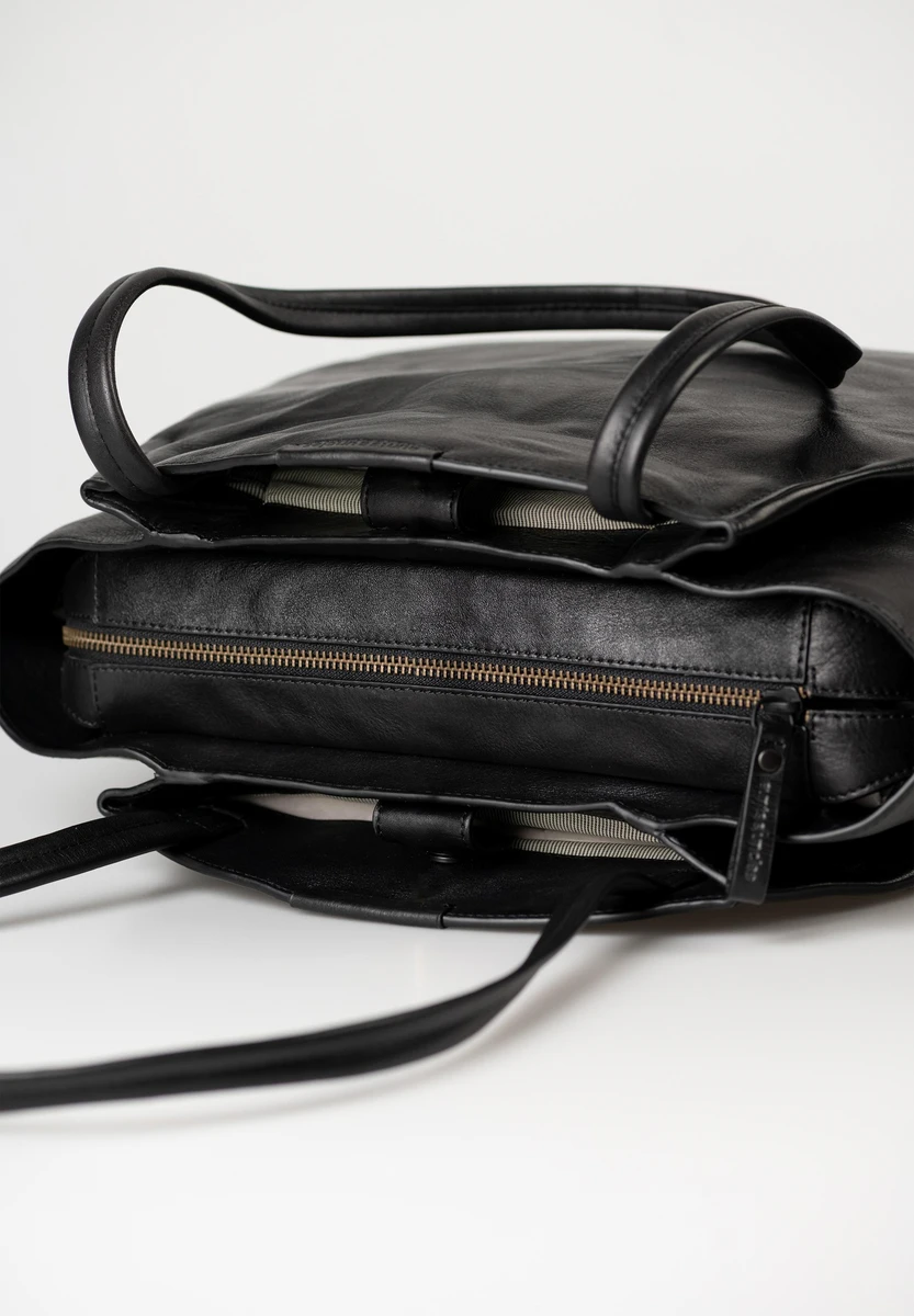 Aunts & Uncles Mrs. Pavlova Black Smoke – bolsa transversal – Preto/Cinzento – vista do produto 5
