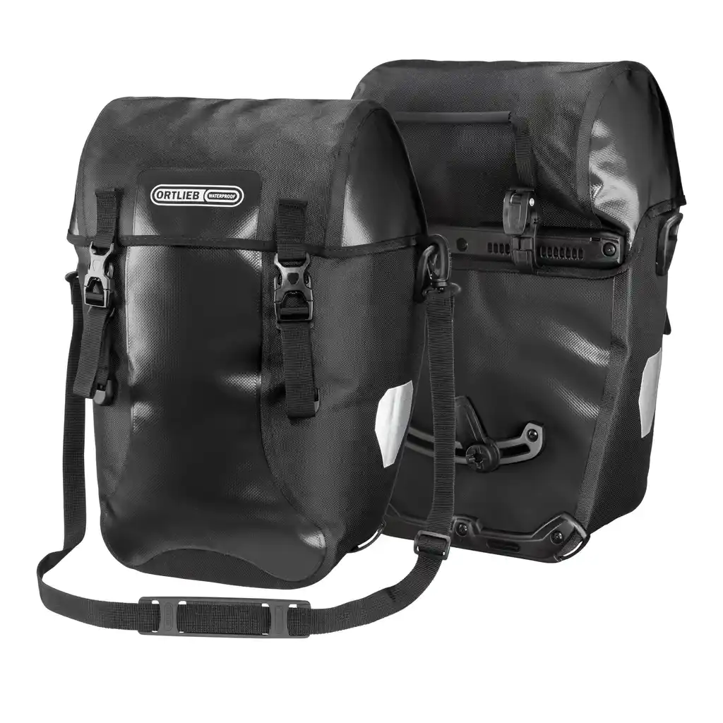 ORTLIEB Bike-Packer Black Fahrradtasche, Produktbild, bei Bag-Age