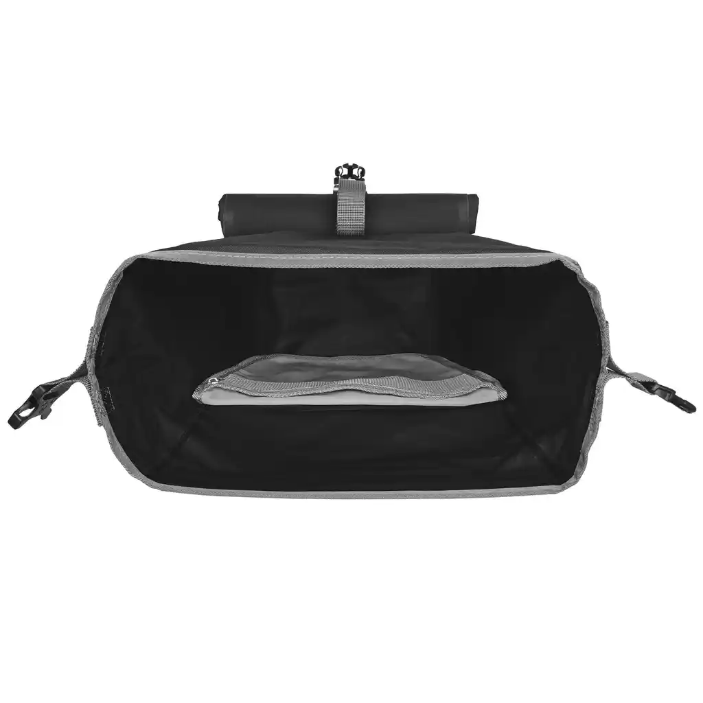 ORTLIEB Back-Roller Plus Black Fahrradtasche, Rückansicht, bei Bag-Age
