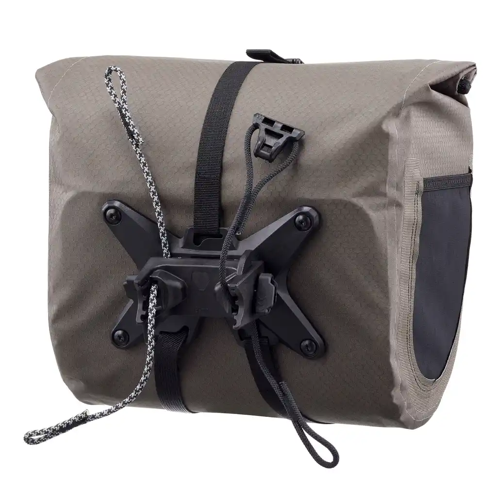 ORTLIEB Handlebar-Pack QR Dark Sand torba na kierownicę, widok z tyłu, w Bag-Age