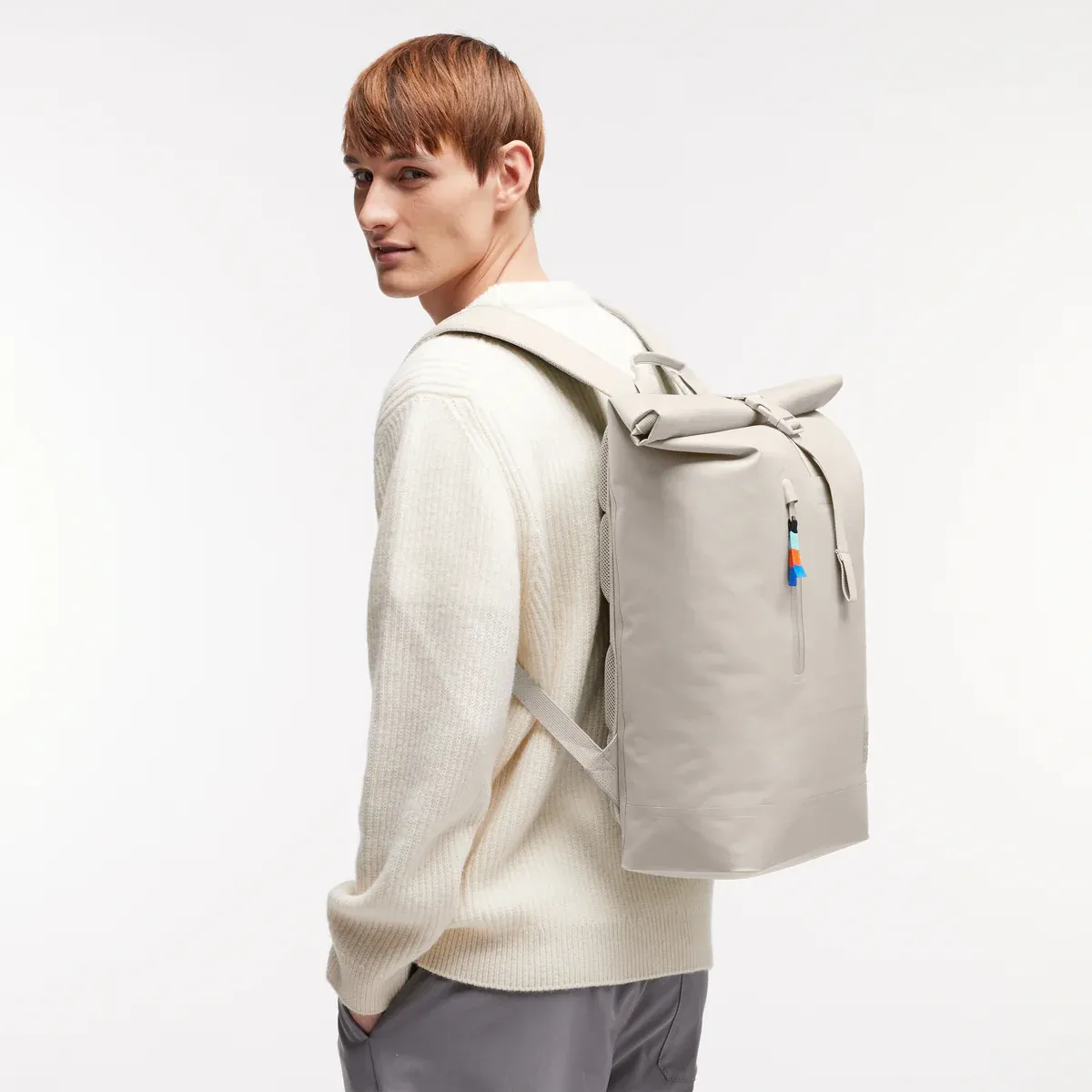 GOT BAG Rolltop Lite 2.0 Soft Shell – lifestyle photo 1 | sustainable | Bag-Age