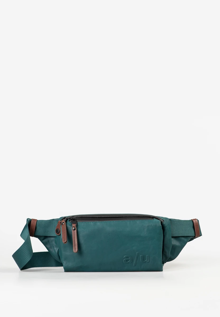 aunts & uncles Himeji Transformative Teal bag, front view, at Bag-Age Berlin